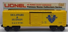 Lionel 6-9781 O Gauge Delaware  Hudson Boxcar LN/Box