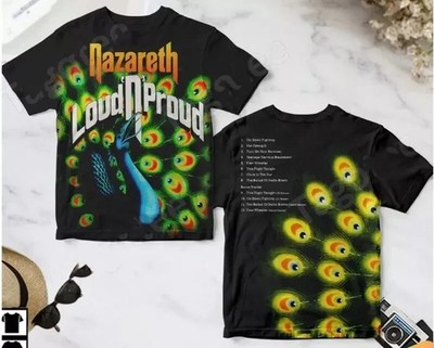 Nazareth Loud 'n' Proud Cover AOP 3D Christmas T Shirt Full Size TH184
