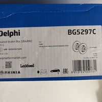 2X Delphi Bremsscheibe BG5297C FüR Ford Focus 4 HN Turnier HP HM Ecoboost Mhev