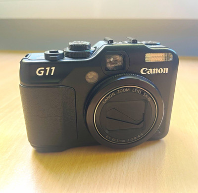 Canon PowerShot G11 Digitalkamera Kompakt 5x opt. Zoom f/2,8 Autofokus Schwarz