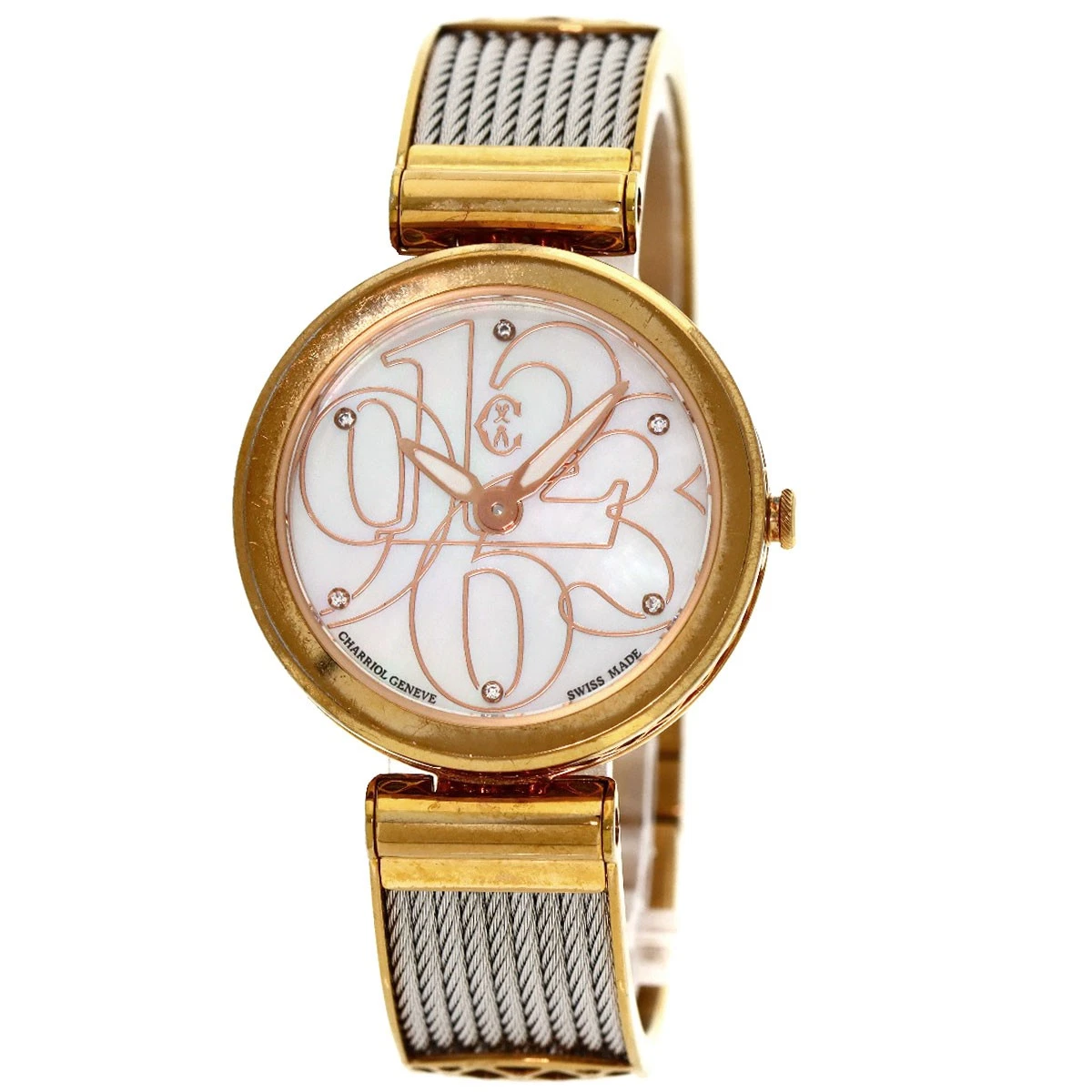 Charriol Gold Plated Case Women Wristwatches for sale | eBay