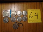 Kennedy Half Dollars - Lot of Nine -  See description for dates and mints.