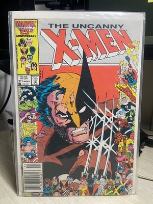 Uncanny X-Men # 211 Marvel Comics 1986 1st Marauders Key Issue 