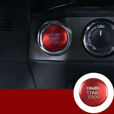 One-Key Start Motor Button Cover Aufkleber Zubehör Für Toyota Tacoma 16-2023