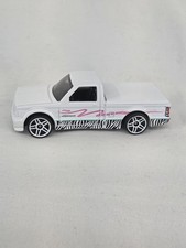 2019 Hot Wheels 1991 GMC Syclone Pick-Up Truck White Diecast 1:64 Toy Race Car