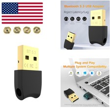 Advanced Bluetooth 5.3 USB Adapter   Portable Mini Dongle for Easy Wireless Use