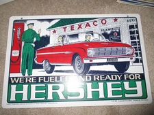 1998 AACA Car Show limited edition metal sign 12x18 Hershey - Tom Houtz - Texaco