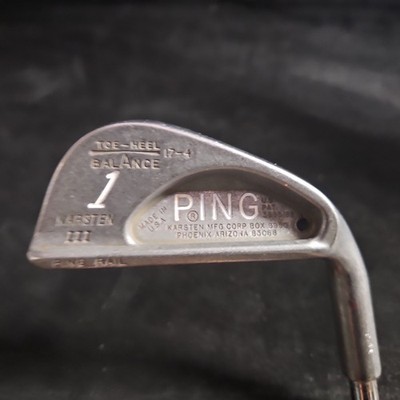 Ping Karsten III 3 1 Iron Black Dot Steel Shaft Right-Handed 39.5''