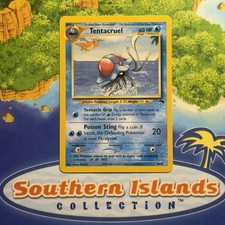 Pokémon Vintage Southern Islands Tentacruel 10/18 Rare WotC Promo