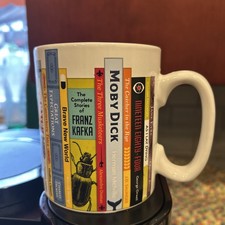 Kubek miłośnika książek Ulubione książki Kubek do kawy - kuchenka mikrofalowa i zmywarka Sejf