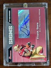 Frank Gore Rookie Cards and Autograph Memorabilia Guide 17