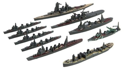 Fujimi Model 1/3000 Collecting Naval Port Series No.4 Truck Berthing Plastic Mod
