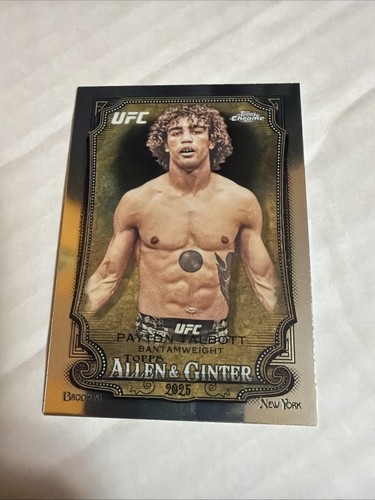 Payton Talbott #AG-15 2026 Topps Chrome UFC Allen And Ginter card