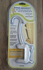 DOOR MONKEY Child Proof Door Lock  Pinch Guard - For Door Knobs  Lever Handles