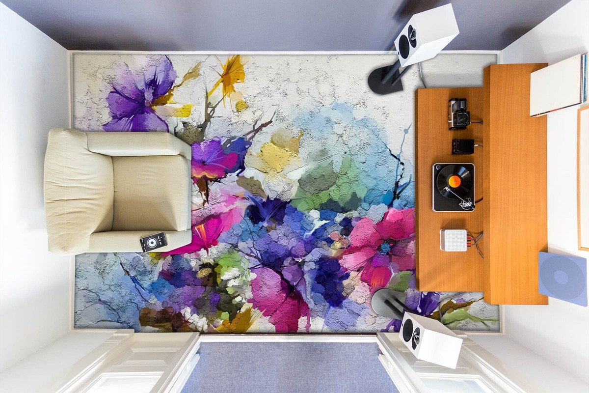 3D Painted Art SKE3463 Floor WallPaper Print Decal Epoxy Floor