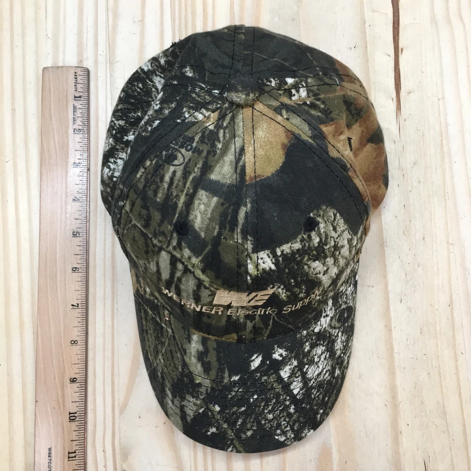 Gorra de béisbol Werner Electric Supply sombrero camuflaje talla única autoridad portuaria ala curva Foto 3 de 4