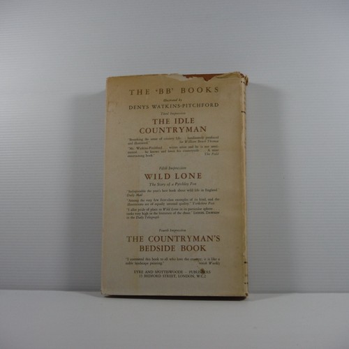 The Sportsman's Bedside Book BB by D J Watkins-Pitchford G D Armour 1948 HC DJ - Picture 17 of 21