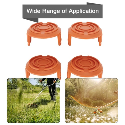 4 X Spool Cap Covers Set For WORX WG150 WG151 WG152 WG153 WG154 String Trimmer - 第 5/18 張圖片