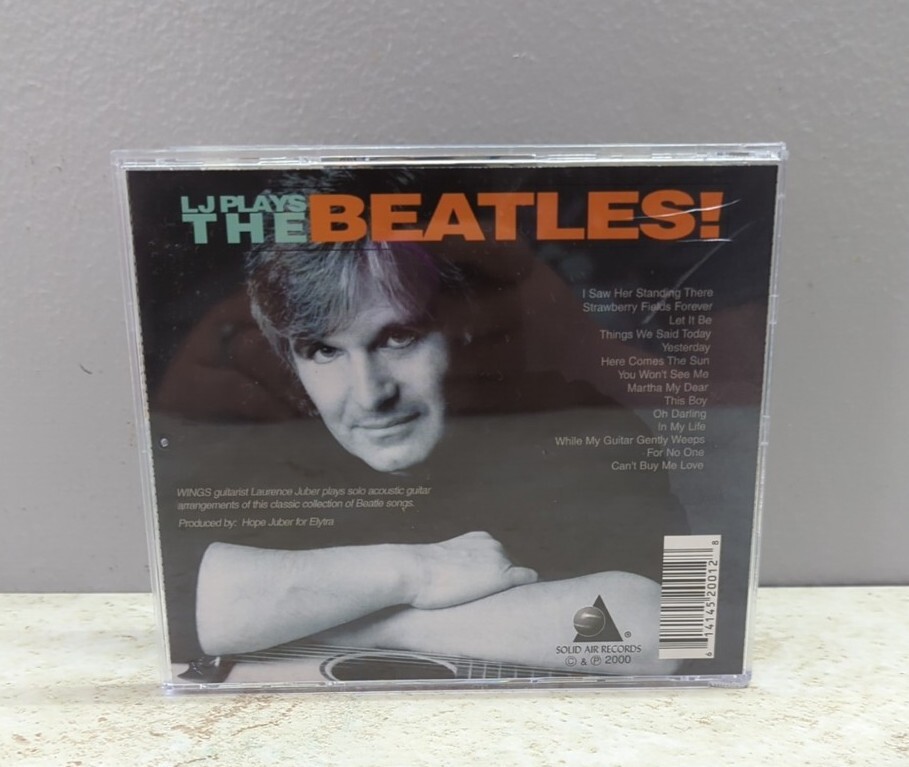LJ Plays the Beatles by Laurence Juber (CD 2000 Solid Air Records