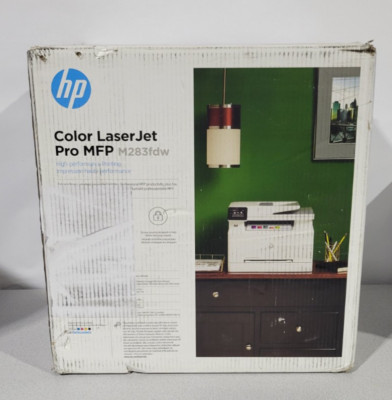 Open Box HP LaserJet Pro M283fdw Wireless Color All-In-One Printer - New