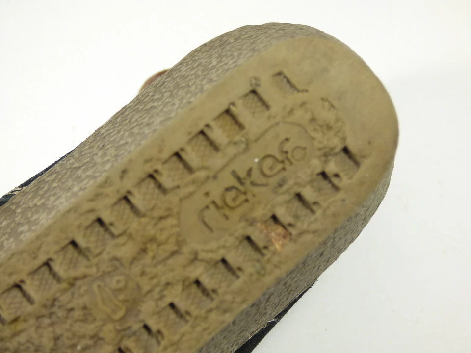RIEKER Damen Leder Schuhe Gr 38 DE / Schwarz und Neuwertig  ( S 3411 ) - Bild 4 von 4