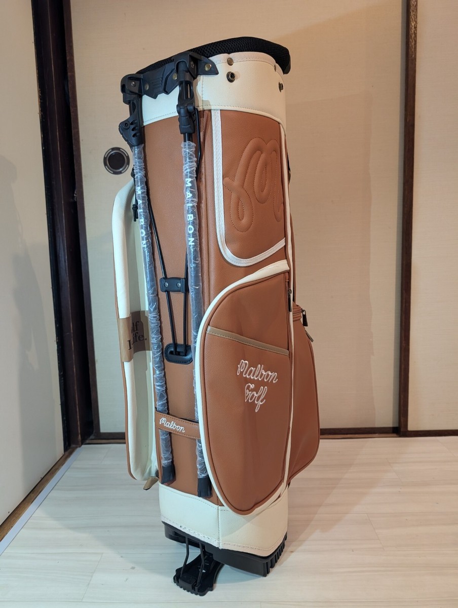 MALBON GOLF クラブケース ブラウン MALBON GOLF クラブケース ブラウン NEW Malbon Golf Caddie Bag