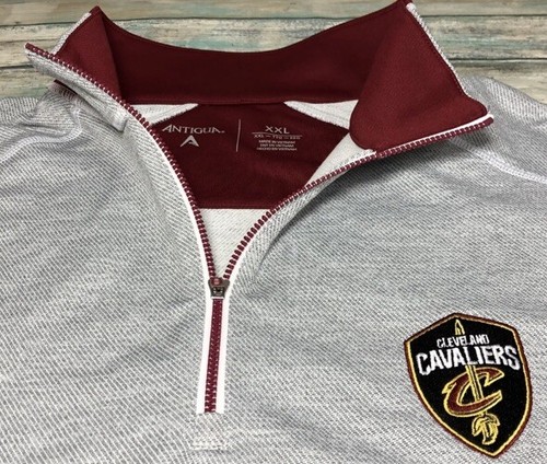 NWOT Antigua NBA Cleveland Cavaliers Pullover White Red Size XXL - Picture 7 of 11
