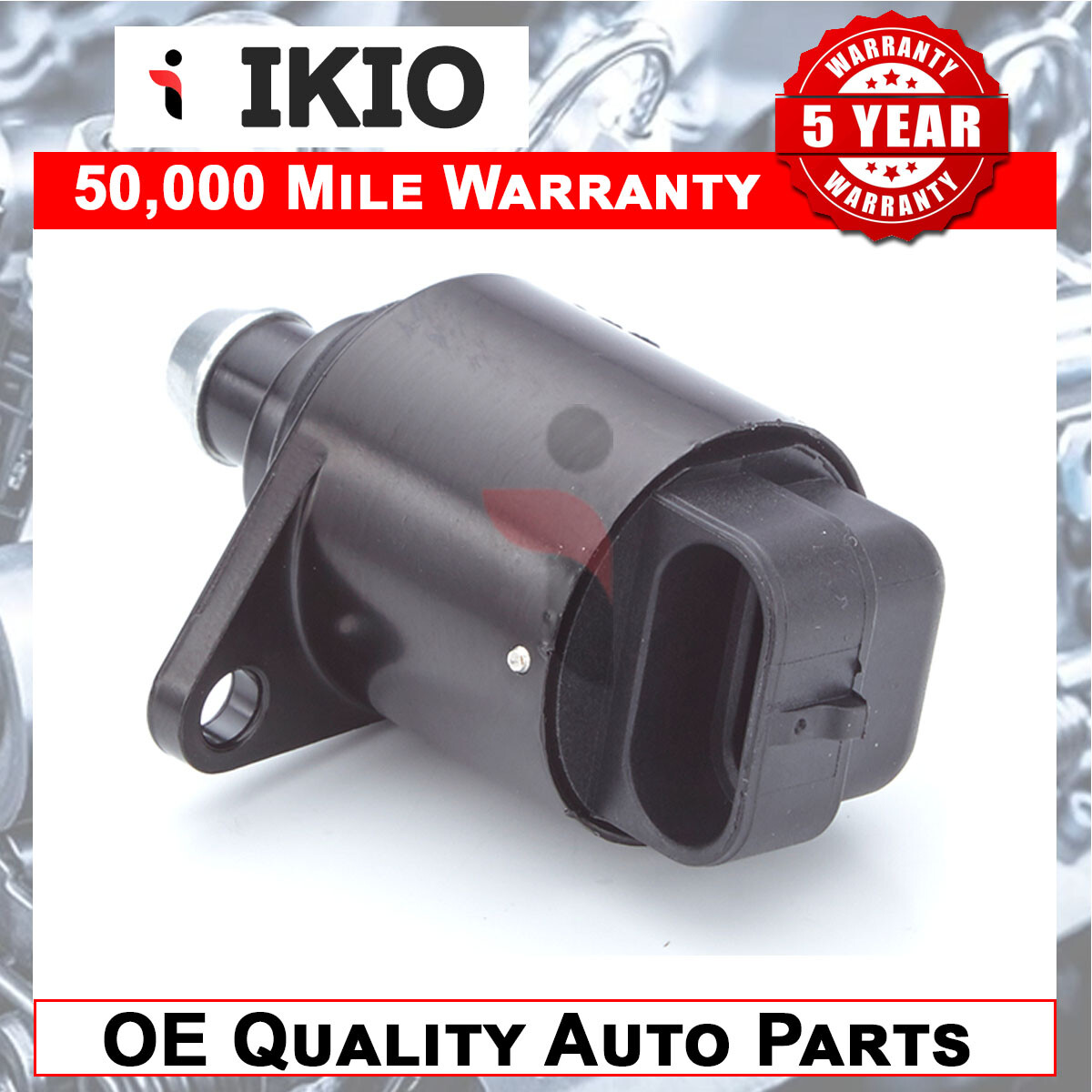 Ikio Idle Air Control Valve ICV Fits Peugeot 206 1.4 #1