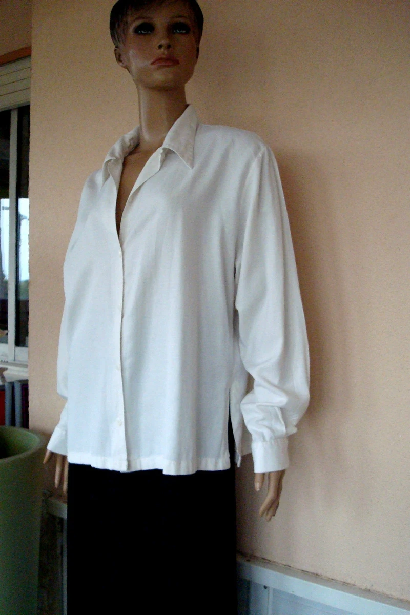 Tunique Blanche A.C.B Taille 5 – Coton Mélangé, Neuve Avec étiquettes