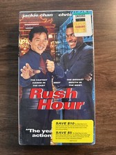 VHS Warner Brothers Rush Hour feat. Jackie Chan, Chris Tucker NEW SEALED