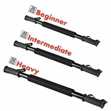 30KG 40KG 50K 60kg Braccio Power Twister Elastico Molla Curva Curva Barra Palestra Esercizio