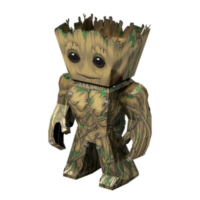GUADIANS OF GALAXY GROOT:Metal Earth Fascinations 3d Stahl Modell Kit
