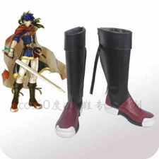 NEW Fire Emblem:Path Of Radiance Ike Cosplay Boots shoes costom made