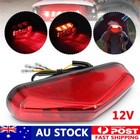Universal Motorcycle LED Tail Light Rear Stop Brake License Number Plate Light
