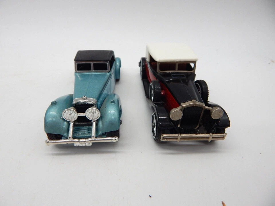 Vintage Set of 5 Matchbox Lesney Models of Yesteryear Diecast Cars Cord & More - Image 3 of 4