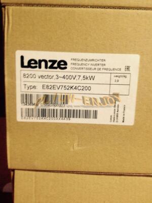ONE NEW LENZE E82EV752K4C200 7.5KW E82EV752-4C200