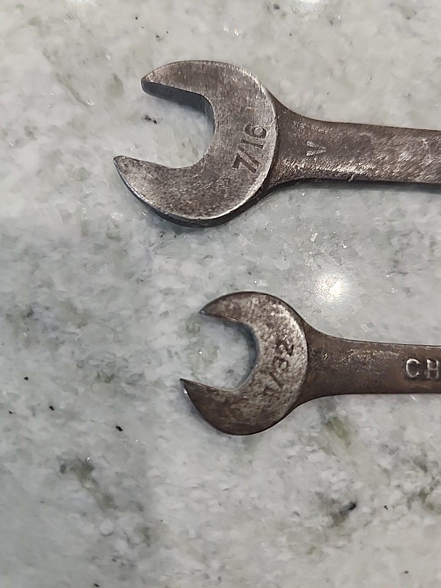 Williams 7/16 and 11/32 Open End Offset Angle Ignition Wrench