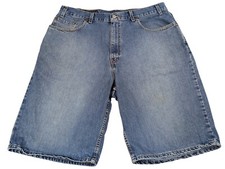 VTG Levi's 569 Jean Shorts Men 36 Jorts Y2K Baggy Made in USA Loose Straight Fit