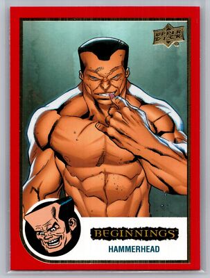 2024 UD Marvel Beginnings Vol. 2 Series 2 #67 Hammerhead RED BASE