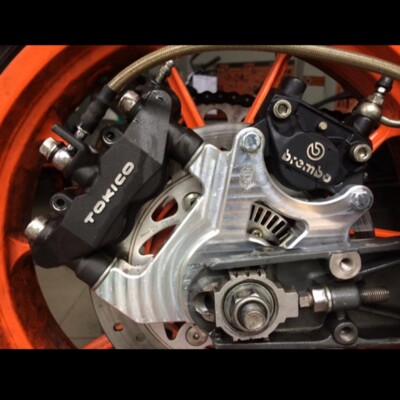 KTM Duke/RC 390-250-200 (2012-2019) Dual Calipers Bracket Stunt