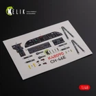 1/48 Kelik K48090 CH-46E interior 3D decals for Academy kit