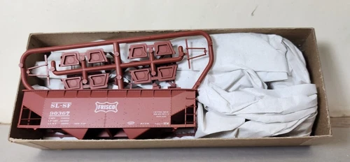 FRISCO Railroad 2 bay offset coal hopper 90367 Accurail Kit 7708 - Picture 1 of 2