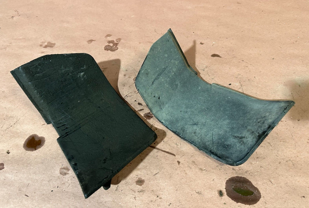 Front Splash Shield Wheel Well Panel Covering Pair BMW E28 535I 178K Miles OEM