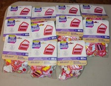 FOAMIES STICKERS,sweet treats,11 pkgs,darice,97pcs each pkg,unused,valentine .