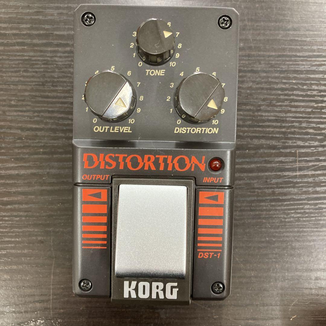 希少品 KORG DST-1 DISTORTION エフェクター NO.1 KORG DST-1 EFFECTOR DISTORTION VINTAGE USED FROM JAPAN