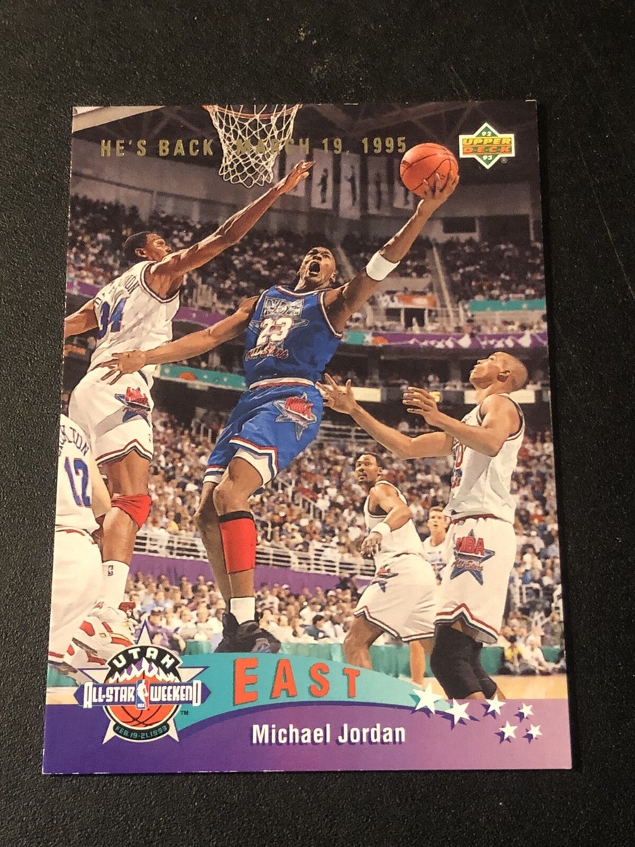 1994-95 Upper Deck Michael Jordan He's Back Reprints Michael