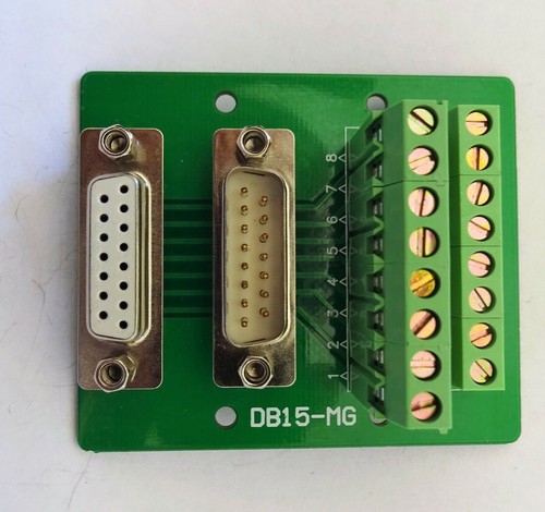 Adaptateur DB15 D-Sub RS-232 / VGA Breakout Board Adaptateur Mâle / Femelle - Photo 19/22