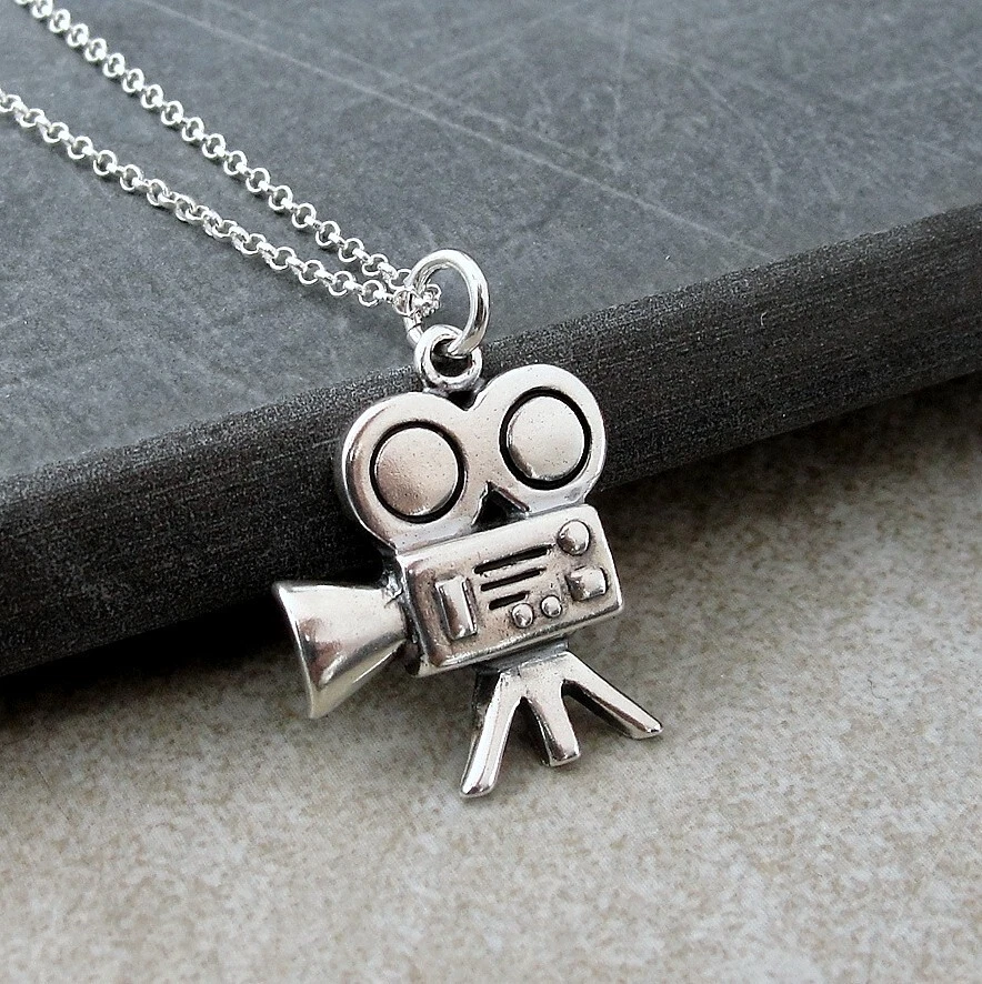 Camera charm best sale necklace