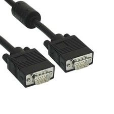 InLine S-VGA Kabel 15polHD Stecker auf Stecker schwarz 2 Meter NEU !!!