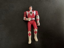 1993 Mighty Morphin Power Rangers Red Ranger Bandai Flip Head Action Figure 5.5  